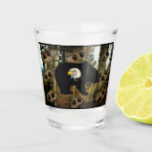 Schwarzbär Schnapsglas (Vorderseite)