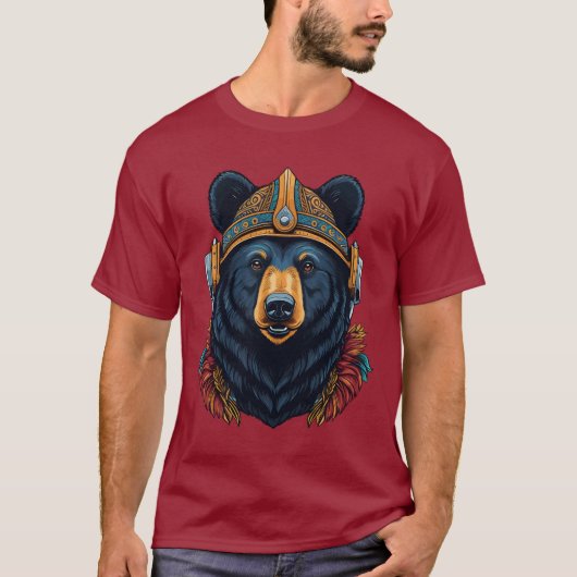 Schwarzbär T-Shirt (Vorderseite)