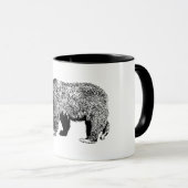 Schwarzbär Tasse (VorderseiteRechts)