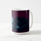 Schwarzbär und Eisbär Kaffeetasse (VorderseiteRechts)