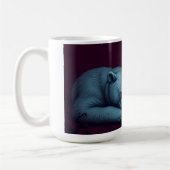 Schwarzbär und Eisbär Kaffeetasse (Links)