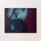 Schwarzbär und Eisbär Puzzle (Horizontal)