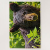 Schwarzbären. Puzzle (Vertikal)