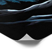 Schwarzbärenmoon Poster (Ecke)