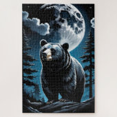 Schwarzbärenmoon Puzzle (Vertikal)