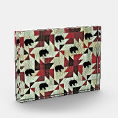 Schwarzbärenquilt Fotoblock (Links)