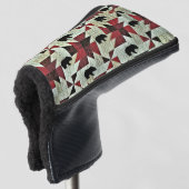 Schwarzbärenquilt Golf Headcover (3/4 Vorderseite)
