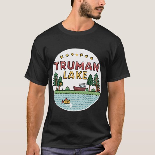 Schwarzbarsch T-Shirt (Vorderseite)