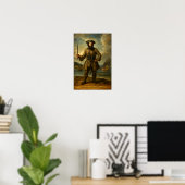 Schwarzbart Der Pirat Poster (Heimbüro)