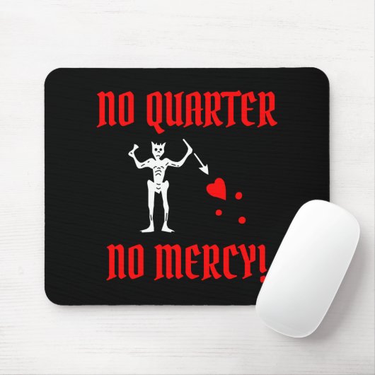 Schwarzbart der Pirate (Edward Teach) Mousepad (Mit Mouse)