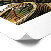 Schwarzbart-Piratenposter Poster (Ecke)