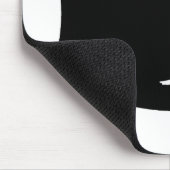 Schwarzbartenflagge Mousepad (Ecke)