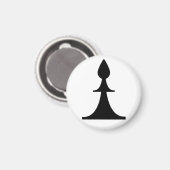 Schwarzbischof (Sie brauchen 2) Magnet (Vorderseite/Rückseite)