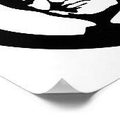 Schwarzblase Poster (Ecke)