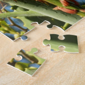 Schwarzbraun-Hummingvogel im Flug Puzzle (Seite)