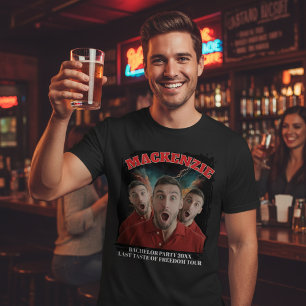 Schwarzbrenner-Konzert 3 Foto und Text Personalisi T-Shirt