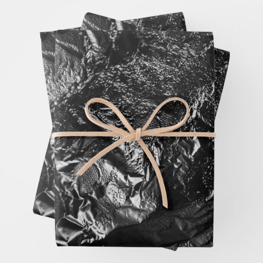 Schwarzbroschpapier geschenkpapier set (Beispiel)