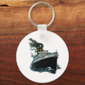 Schwarzdampfschiff Schlüsselanhänger (Vorderseite)