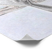 Schwarzdeckchen-Meisen-Plakat Poster (Ecke)