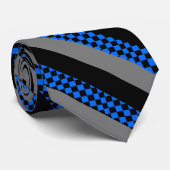 SCHWARZDIAMOND KRAWATTE (Gerollt)