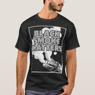 SchwarzDiesel-Rauchsachen gehoben LKW Diesel Bro T-Shirt