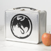 Schwarzdrache Metall Brotdose (Beispiel)