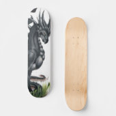Schwarzdrache Skateboard (Vorderseite)