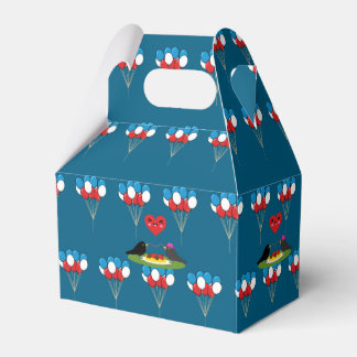 Schwarzdrossel-Spaghetti-Fleischbällchen Valentins Geschenkschachtel