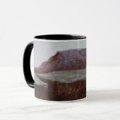 Schwarze 11 oz Combo-Tasse 16 Tasse (Vorderseite Links)