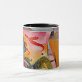 Schwarze 11 oz Combo-Tasse 5 Tasse (Zentrum)