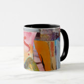 Schwarze 11 oz Combo-Tasse 5 Tasse (VorderseiteRechts)