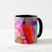 Schwarze 11 oz Combo-Tasse 6 Tasse (VorderseiteRechts)