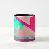 Schwarze 11 oz Combo-Tasse 7 Tasse (Zentrum)