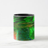 Schwarze 11 oz Combo-Tasse 8 Tasse (Zentrum)