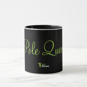Schwarze 11 oz-Tasse Öko Fitness Pole Queen 2 Tasse