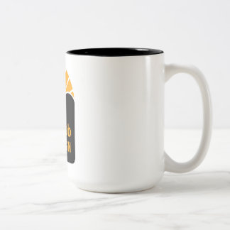 Schwarze 15 oz Zwei-Tonen-Tasse Zweifarbige Tasse