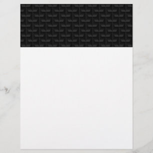 Schwarze 3D-Masche Flyer