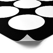 Schwarze 40 Gründe, aus denen wir Sie zum Geburtst Poster (Ecke)