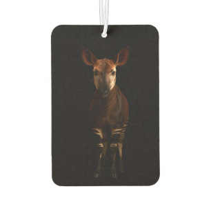 Schwarze 4 Luxe Auto-Luftverbesserer, Forest Okapi Autolufterfrischer