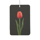 Schwarze 4 Luxe Auto-Luftverbesserer Ruby Red Tulp Autolufterfrischer (Vorderseite)