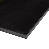 Schwarze 4 Luxe Glasboard Mandrill-Affe Schneidebrett (Ecke)