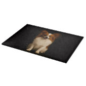 Schwarze 4 Luxe Glasplatte Refined Papillon Schneidebrett (Ecke)