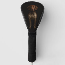Schwarze 4 Luxe Golf Driver Hülle, Deutscher Point Headcover