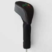 Schwarze 4 Luxe Golf Driver Hülle, Fangschreckenkr Headcover (angewinkelt)