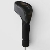 Schwarze 4 Luxe Golf Driver Hülle, Gorilla Headcover (angewinkelt)