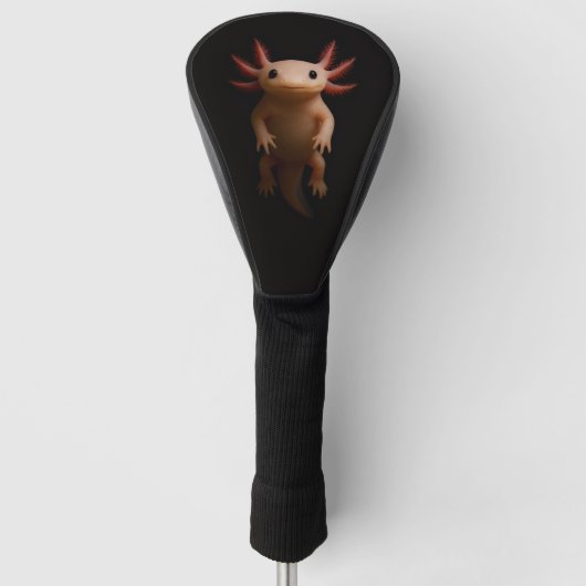 Schwarze 4 Luxe Golf Driver Hülle, Mexikanischer A Headcover (Vorderseite)