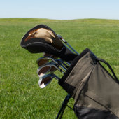 Schwarze 4 Luxe Golf Driver Hülle, Refined Papillo Headcover (In SItu)