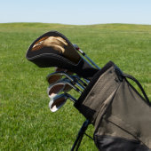 Schwarze 4 Luxe Golf Driver Hülle, Sweet Cavalier Headcover (In SItu)