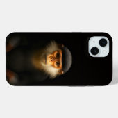 Schwarze 4 Luxe, Rote Douc Langur Case-Mate iPhone Hülle (Rückseite (Horizontal))
