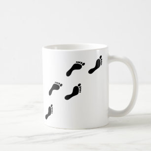 schwarze Abdrücke Kaffeetasse